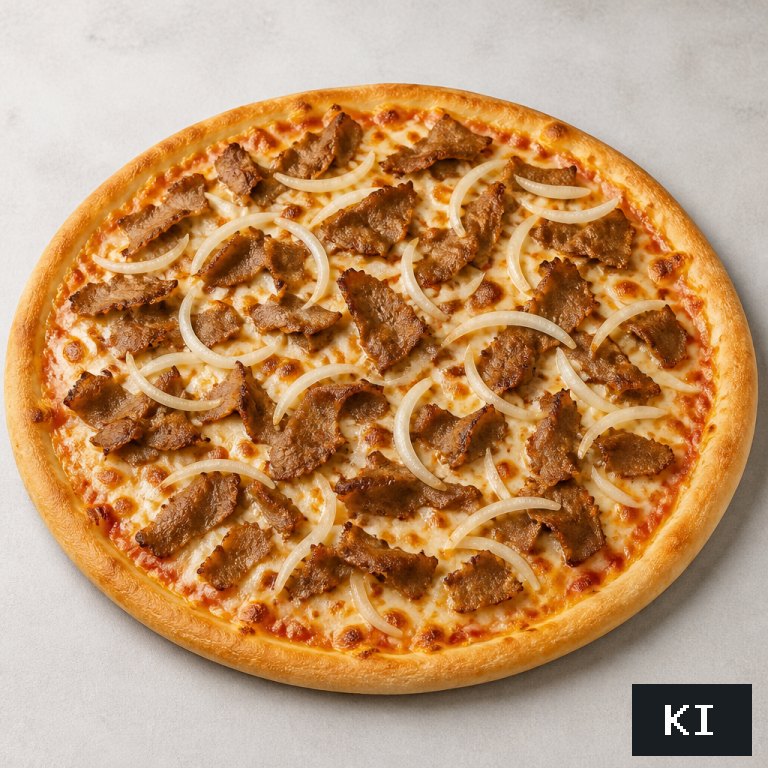 Kebap Pizza klein 33 cm