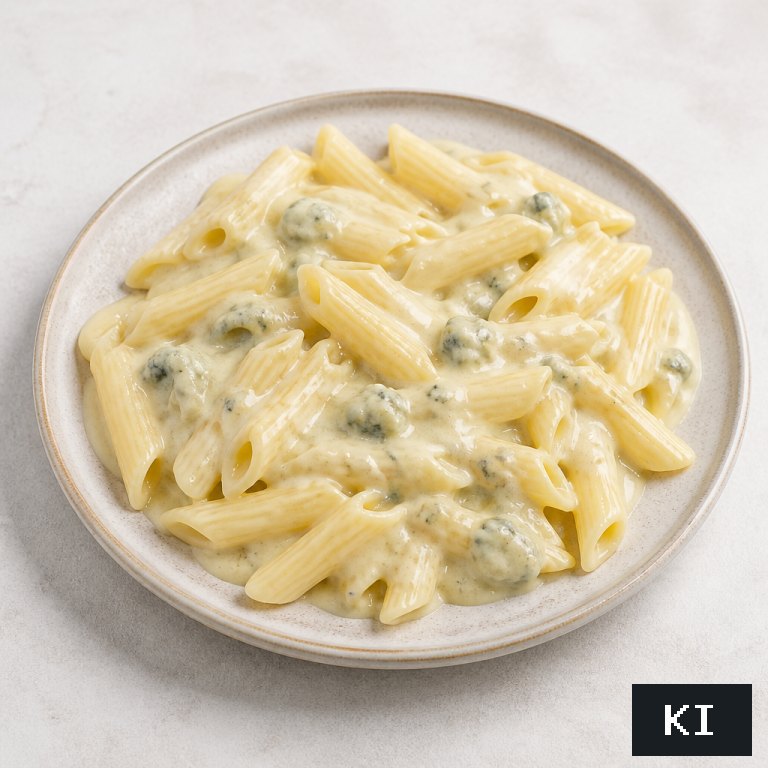 Penne mit Gorgonzolasauce
