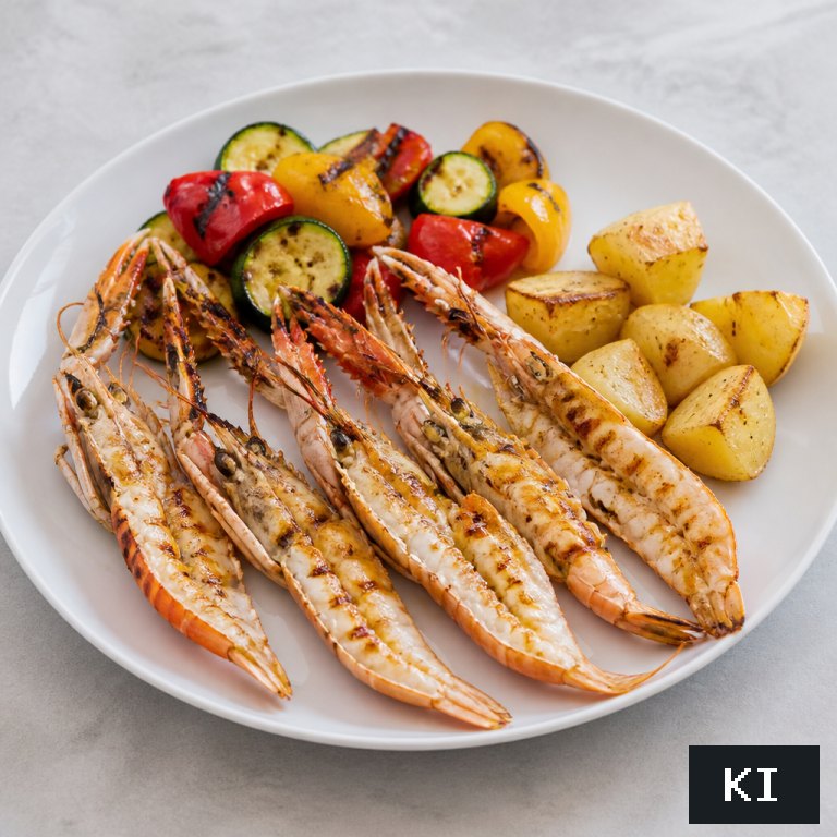Scampi alla Griglia