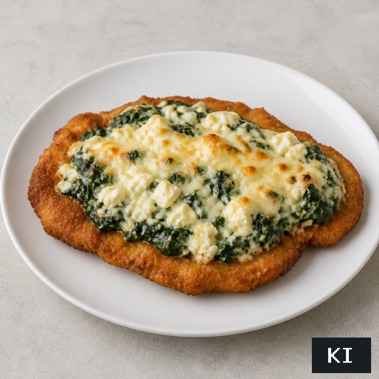 Schnitzel Spinaci