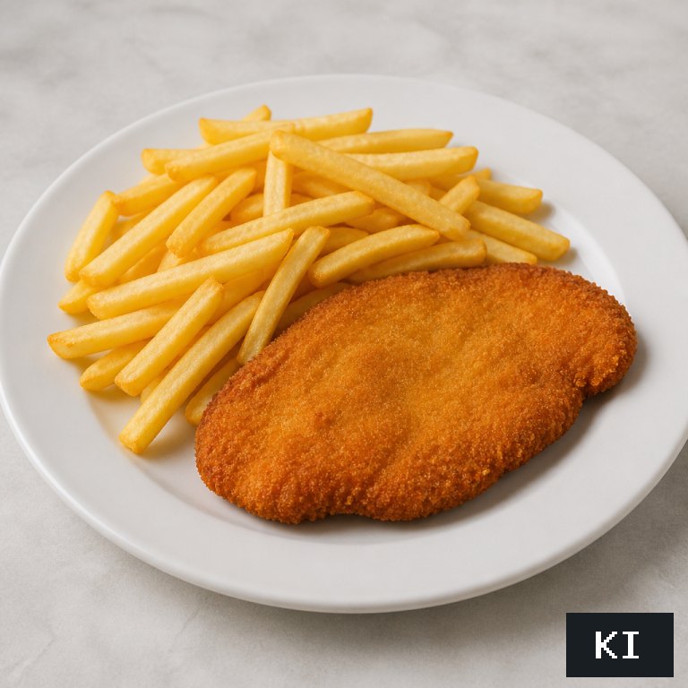 Putenschnitzel paniert klein