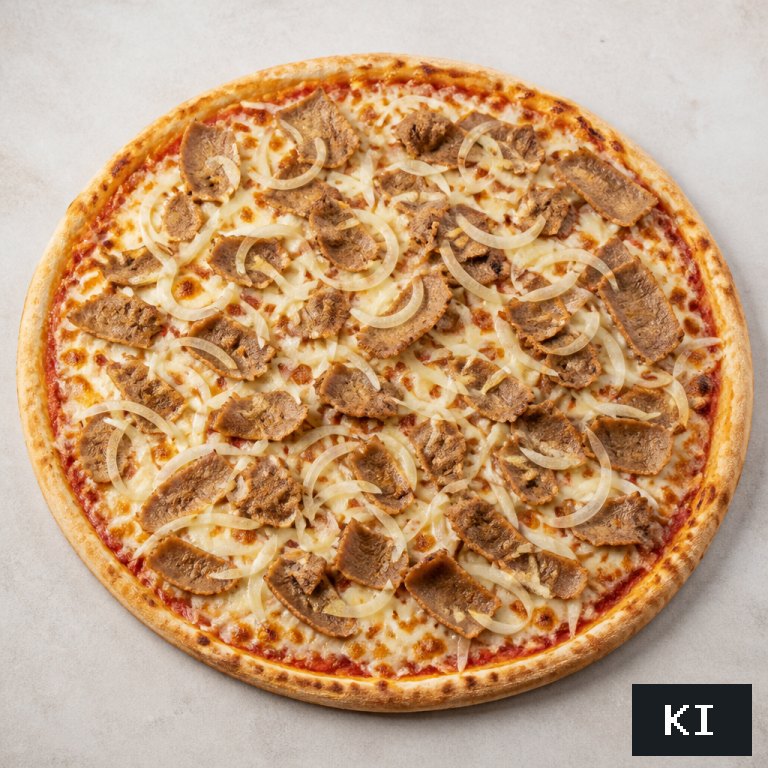 Kebap Pizza groß 36 cm