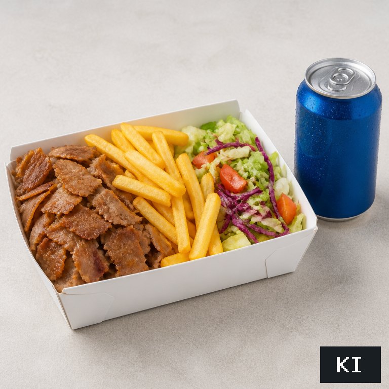 Kebap Box Menü (+ Pepsi 0,33l)