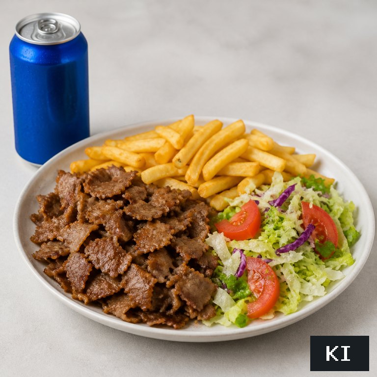 Kebap Teller Menü (+ Pepsi 0,33l)